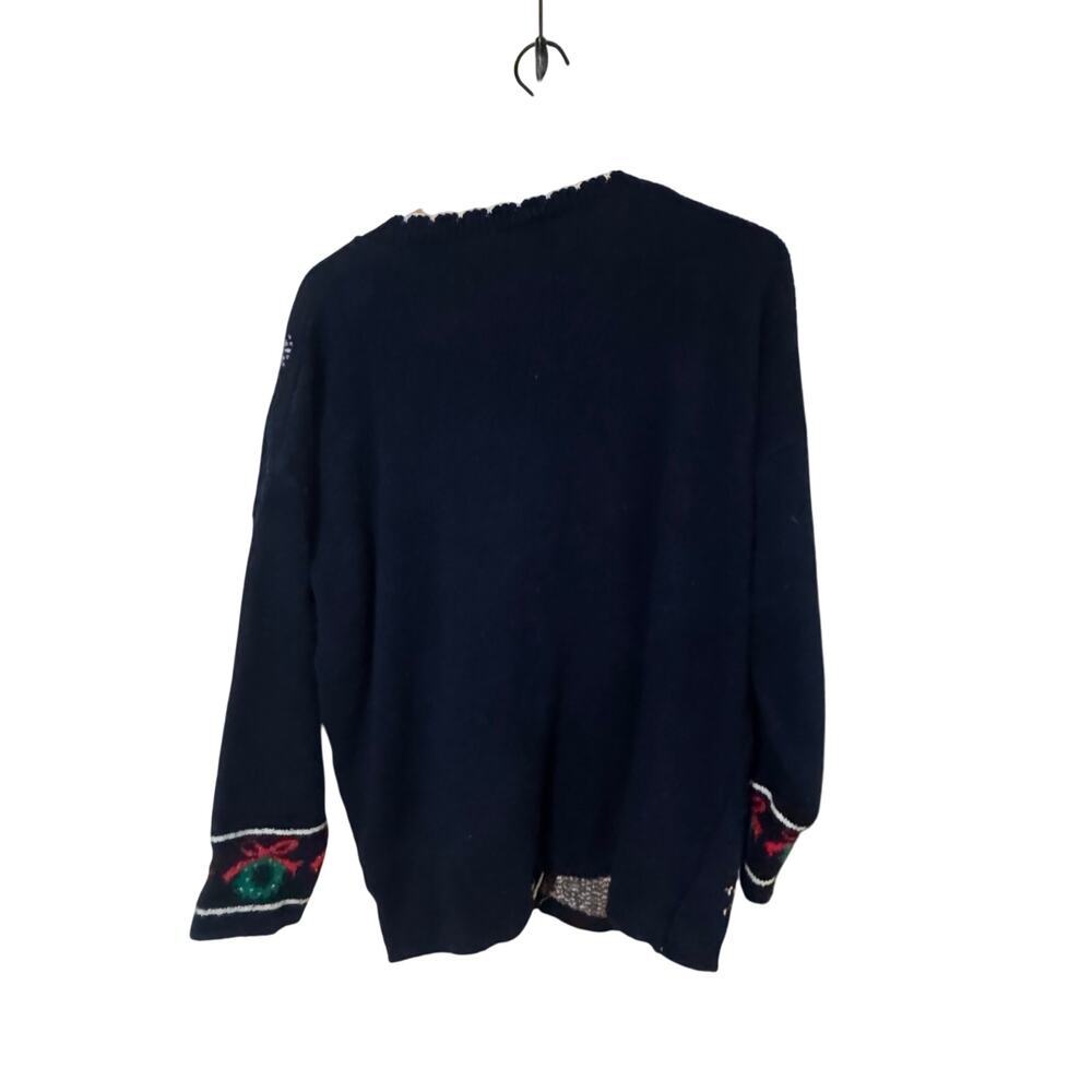 Nutcracker Knitted Button Down Women's Large Wrea… - image 4